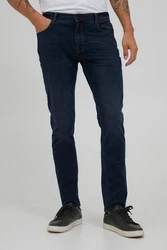 !Solid Slim-fit-Jeans Slim Fit Denim Jeans SDTOMY (4134) Dunkelblau (4134)