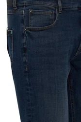 !Solid Slim-fit-Jeans Slim Fit Denim Jeans SDTOMY (4134) Dunkelblau (4134)