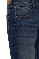 !Solid Slim-fit-Jeans Slim Fit Denim Jeans SDTOMY (4134) Blau (4134)