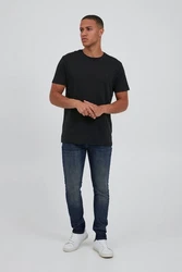 !Solid Slim-fit-Jeans Slim Fit Denim Jeans SDTOMY (4134) Blau (4134)