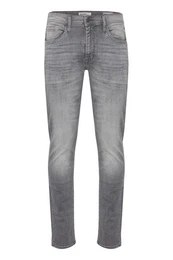 Slim-fit-Jeans Slim Fit Jeans Basic Denim Hose Stoned Washed TWISTER FIT 5196 in Hellgrau