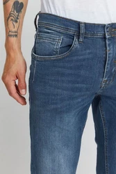 Blend Slim-fit Jeans Basic Denim Hose TWISTER FIT (5196) Dunkelblau/Blau/Hellblau