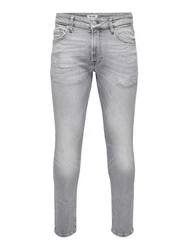 ONLY & SONS Regular-fit-Jeans Regular Fit Jeans ONSWEFT 4785 Grau (4785)