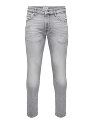 ONLY & SONS Regular-fit-Jeans Regular Fit Jeans ONSWEFT 4785 Grau (4785)