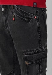 TIMEZONE Cargohose BenTZ Jeans Regular (5178) Schwarz