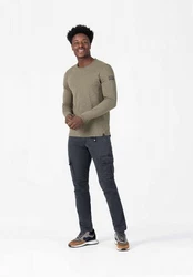 Timezone Cargohose Regular BenTZ (5180) Grau