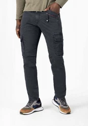 Timezone Cargohose Regular BenTZ (5180) Grau