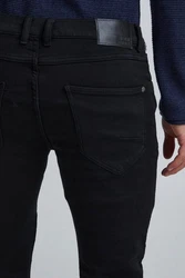 !Solid Slim-fit Jeans Basic SDTot (1-tlg) (4121) Schwarz (4121)