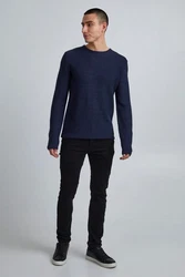!Solid Slim-fit Jeans Basic SDTot (1-tlg) (4121) Schwarz (4121)