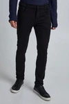 !Solid Slim-fit Jeans Basic SDTot (1-tlg) (4121) Schwarz (4121)