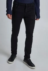 !Solid Slim-fit Jeans Basic SDTot (1-tlg) (4121) Schwarz (4121)