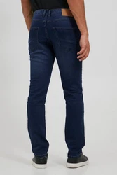 !Solid Slim-fit Jeans Basic SDTot (1-tlg) (4121) Blau/Schwarz (4121)