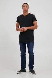 !Solid Slim-fit Jeans Basic SDTot (1-tlg) (4121) Blau/Schwarz (4121)
