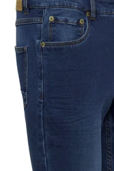 !Solid Slim-fit Jeans Basic SDTot (1-tlg) (4121) Blau/Schwarz (4121)