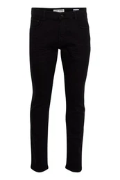 !Solid Slim-fit-Jeans Basic Slim Fit Jeans Black Denim Pants SDTot (1-tlg) 4121 in Schwarz