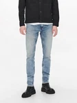 ONLY & SONS Slim-fit-Jeans Slim Fit Jeans Basic Hose Denim Stretch Pants ONSLOOM (3969) Hellblau