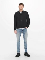 ONLY & SONS Slim-fit-Jeans Slim Fit Jeans Basic Hose Denim Stretch Pants ONSLOOM (3969) Hellblau