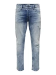 ONLY & SONS Slim-fit-Jeans Slim Fit Jeans Basic Hose Denim Stretch Pants ONSLOOM (3969) Hellblau