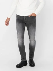 Only & Sons Jeans 'Loom' Slim Fit Grau