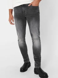 Only & Sons Jeans 'Loom' Slim Fit Grau