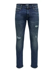 Only & Sons Jeans 'Loom' Slim Fit Blau
