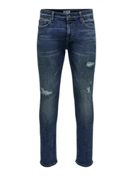 Only & Sons Jeans 'Loom' Slim Fit Blau