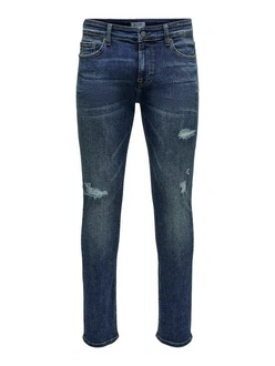 Only & Sons Jeans 'Loom' Slim Fit Blau