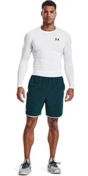 Under Armour HeatGear Armour Comp LS Langarmshirt Rot/Weiß/Creme/Dunkelblau