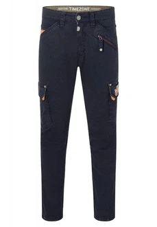 Timezone Cargohose Roger Regular Fit Dunkelblau
