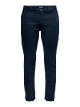 ONLY & SONS Chinohose Slim Fit ONSPETE (3963) Dunkelblau