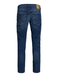 Jack & Jones Regular-fit Jeans TIM Straight Legs Flat Front TIM ORIGINAL (3464) Dunkelblau (3464)