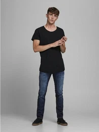 Regular-fit-Jeans Jeans TIM Straight Legs Flat Front TIM ORIGINAL (1-tlg) 3464 in Dunkelblau