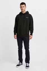 !Solid Kapuzenpullover SDHANNO Schwarz/Dunkelgrau/Hellgrau