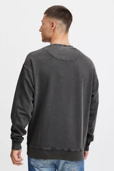 Solid Sweatshirt SDMatt Dunkelgrau/Grau/Hellgrau