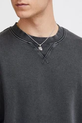 Solid Sweatshirt SDMatt Dunkelgrau/Grau/Hellgrau
