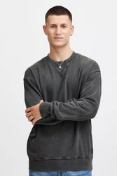 Solid Sweatshirt SDMatt Dunkelgrau/Grau/Hellgrau