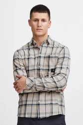 !Solid Flanellhemd SDBrandt Beige/Grau/Khaki/Dunkelblau/Blau