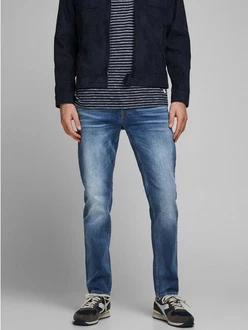 Jack & Jones Regular-fit Jeans MIKE ORIGINAL JOS (3466) Blau