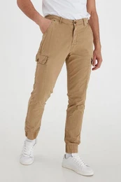 Cargohose Cargo Chino Jogger Stoffhose BHNAN (1-tlg) 4039 in Braun