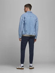 Jack & Jones Cargohose Paul Flake Dunkelblau/Blau