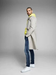 Jack & Jones Slim-fit Jeans JJIGlenn JJICON Blau