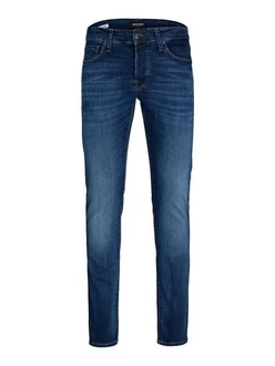 Jack & Jones Slim-fit Jeans JJIGlenn JJICON Blau Jack & Jones Slim-fit Jeans JJIGlenn JJICON Blau