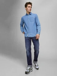 Jack & Jones Regular-fit Jeans JJICLARK JJORIGINAL Blau