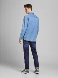 Jack & Jones Regular-fit Jeans JJICLARK JJORIGINAL Blau