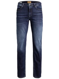 Regular-fit-Jeans Regular Fit Jeans Mid Waist Basic JJICLARK JJORIGINAL 5971 in Blau