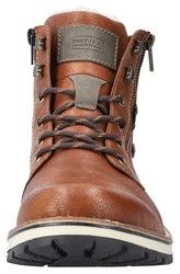 Rieker Winterboots mit komfortabler TEX-Ausstattung Schnürschuh Braun/Beige