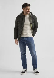 Milestone Funktionsjacke MSLuson Dunkelgrün/Khaki/Grau/Dunkelgrau