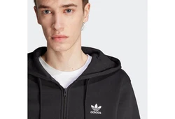 adidas Originals Kapuzensweatshirt ESS FZ HDY Dunkelgrau/Schwarz/Hellgrau