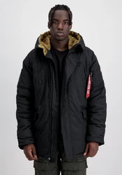Alpha Industries Winterjacke Explorer Schwarz