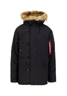 Alpha Industries Winterjacke Explorer Schwarz